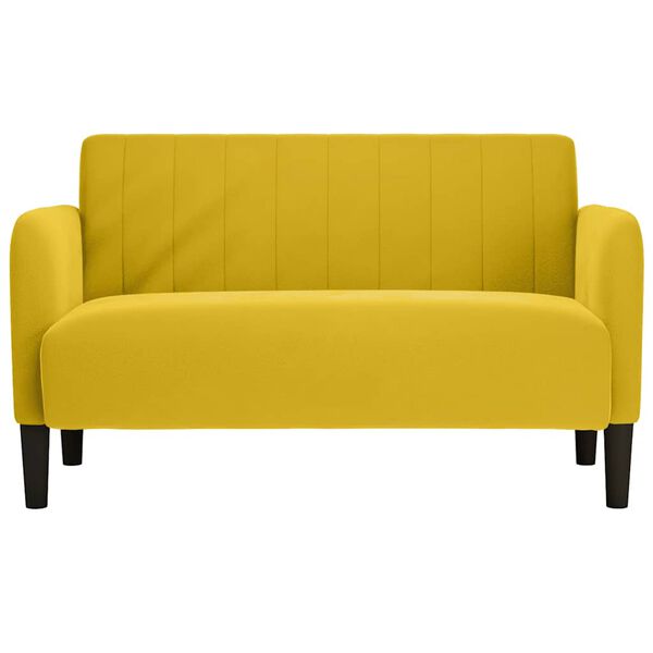 vidaXL s&aacute;rga b&aacute;rsony loveseat kanap&eacute; 109 cm