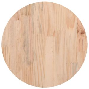 vidaXL t&ouml;m&ouml;r fenyőfa asztallap &Oslash;40 x 2,5 cm