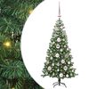 vidaXL Kar&aacute;csonyfa Z&ouml;ld 120 cm PVC