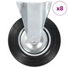 vidaXL 8 darab fix görgő 200 mm