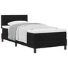 vidaXL Boxrug&oacute;s &aacute;gy fejt&aacute;ml&aacute;val Fekete 100 x 200 cm sz&ouml;vet