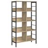 vidaXL K&ouml;nyvespolc 8 szintes 82 x 32 x 144,5 cm Szerelt Fa