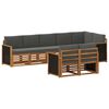vidaXL K&uuml;lt&eacute;ri kanap&eacute; szett 7 db