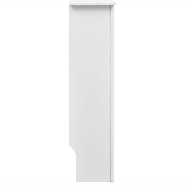 vidaXL 2 db fehér MDF radiátorburkolat 112 cm