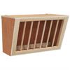 vidaXL t&ouml;m&ouml;r fenyőfa sz&eacute;naetető nyulaknak 37 x 18,5 x 23 cm