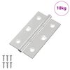 vidaXL Zsan&eacute;r Egysz&iacute;nű 899 db Ez&uuml;st 58 x 35 x 1 mm Ac&eacute;l