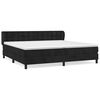 vidaXL fekete b&aacute;rsony rug&oacute;s &aacute;gy matraccal 200x200 cm