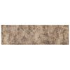 vidaXL Konyhai szőnyeg Barna beton 300 x 60 cm 100% Poliamid