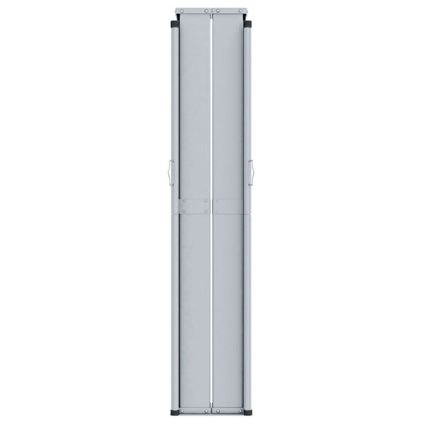 vidaXL fekete behúzható oldalsó napellenző 180 x 1000 cm