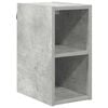 vidaXL F&uuml;ggő szekr&eacute;ny Beton Sz&uuml;rke 20 x 29,5 x 40 cm Szerelt Fa