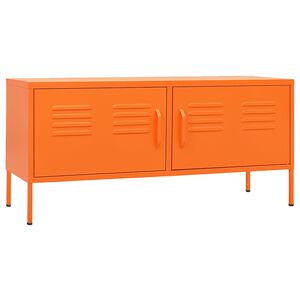 vidaXL narancss&aacute;rga ac&eacute;l TV-szekr&eacute;ny 105 x 35 x 50 cm