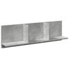 vidaXL betonsz&uuml;rke szerelt fa faliszekr&eacute;ny 100 x 16,5 x 30 cm