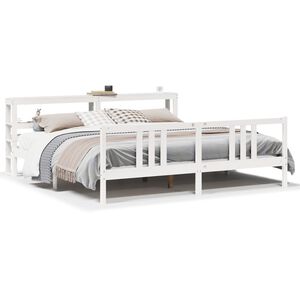 vidaXL feh&eacute;r &aacute;gykeret fejt&aacute;ml&aacute;val matrac n&eacute;lk&uuml;l 200x200 cm