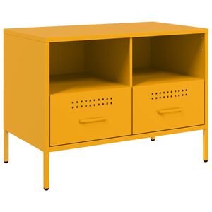 vidaXL must&aacute;rs&aacute;rga ac&eacute;l TV-szekr&eacute;ny 68 x 39 x 50,5 cm