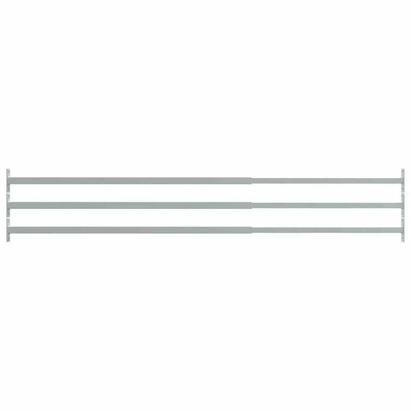 vidaXL 3 db &aacute;ll&iacute;that&oacute; biztons&aacute;gi ablakr&uacute;d 710-1200 mm