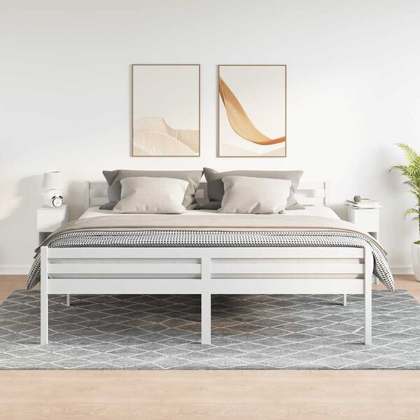 vidaXL &eacute;jjeliszekr&eacute;nyek fi&oacute;kos 2 db feh&eacute;r 20 x 36 x 60 cm