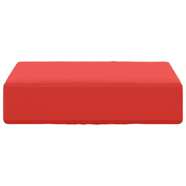 vidaXL K&uuml;lt&eacute;ri &uuml;lőp&aacute;rna Piros 40 x 40 x 8 cm 100% poli&eacute;szter