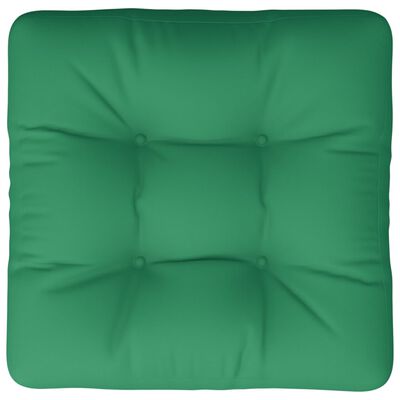vidaXL zöld szövet raklappárna 58 x 58 x 10 cm
