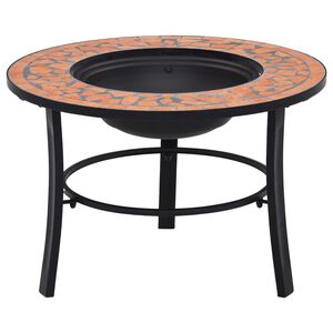 vidaXL terrakotta ker&aacute;mia mozaik tűzt&aacute;l 68 cm