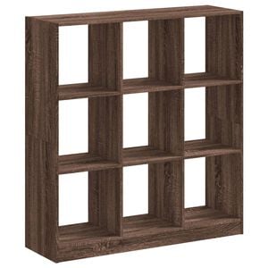 vidaXL barna t&ouml;lgy sz&iacute;nű szerelt fa k&ouml;nyvespolc 102 x 32 x 108 cm