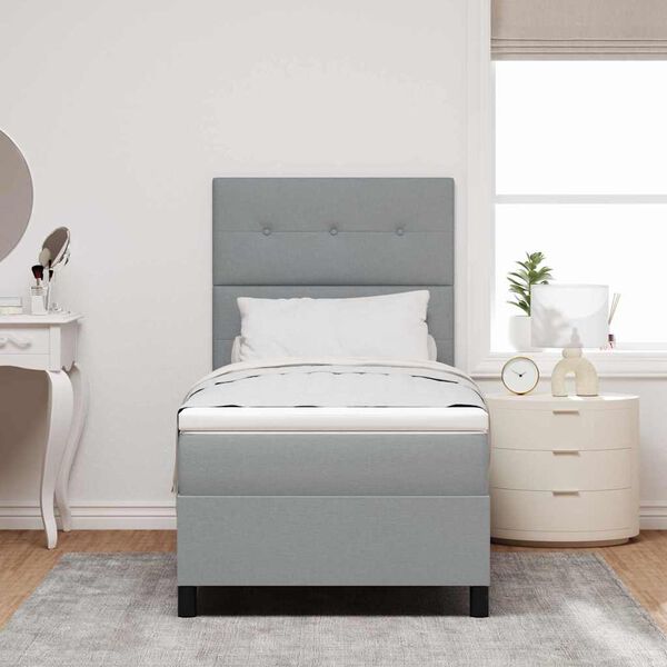 vidaXL Boxrug&oacute;s &aacute;gy matracmal Vil&aacute;gossz&uuml;rke 80 x 200 cm sz&ouml;vet