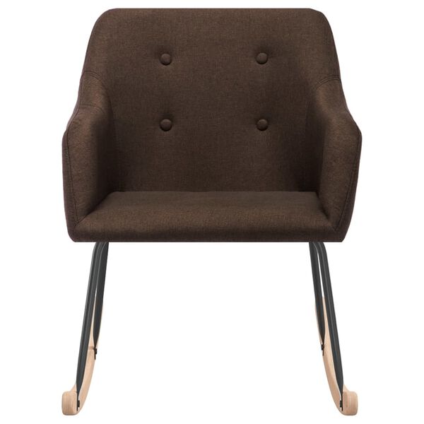 vidaXL s&ouml;t&eacute;tbarna sz&ouml;vet hintasz&eacute;k