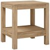 vidaXL t&ouml;m&ouml;r t&iacute;kfa f&uuml;rdőszobai kisasztal 45 x 35 x 45 cm
