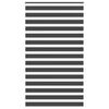 vidaXL zebraf&uuml;gg&ouml;nnyel fekete sz&ouml;vetsz&eacute;less&eacute;g 125,9 cm poli&eacute;szter