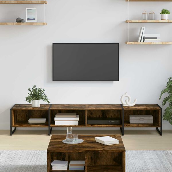 vidaXL TV szekr&eacute;ny F&uuml;st&ouml;s t&ouml;lgy 170.5 x 36 x 30.5 cm Faanyag