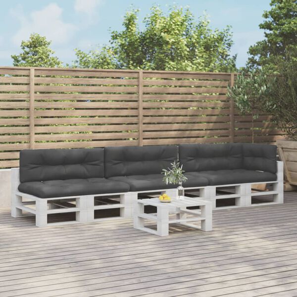 vidaXL 7 db fekete sz&ouml;vet raklapp&aacute;rna