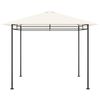 vidaXL krémszínű pavilon 3 x 3 x 2,7 m 180 g/m²
