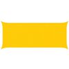 vidaXL Napernyő vitorla S&aacute;rga 6 x 2,5 m 100% poli&eacute;szter oxford