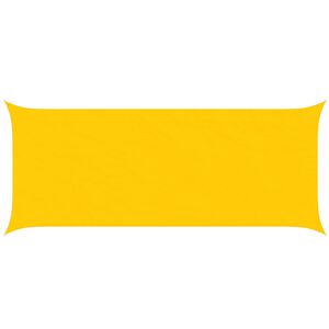 vidaXL Napernyő vitorla S&aacute;rga 6 x 2,5 m 100% poli&eacute;szter oxford