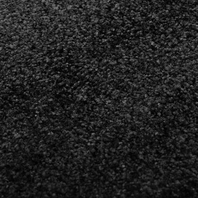 vidaXL fekete kimosható lábtörlő 60 x 180 cm