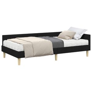 vidaXL Sarok &Aacute;gykeret Matraccal matracmal 2 pcs Z&ouml;ld sz&ouml;vet