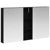 vidaXL F&uuml;rdőszobai Szekr&eacute;ny Szett 3 db 100 x 10,5 x 60,5 cm Szerelt fa