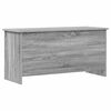 vidaXL T&aacute;rol&oacute;doboz t&aacute;rol&oacute;val Sz&uuml;rke Sonoma 100 x 40 x 50 cm Szerelt Fa