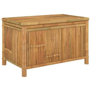vidaXL bambusz kerti t&aacute;rol&oacute;l&aacute;da 90 x 52 x 55 cm