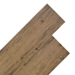 vidaXL Padl&oacute;deszk&aacute;k 18 pcs Walnut barna 5,26 m&sup2; PVC