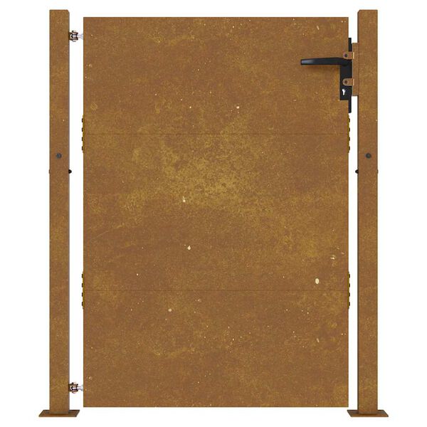 vidaXL Corten ac&eacute;l kerti kapu 100x150 cm