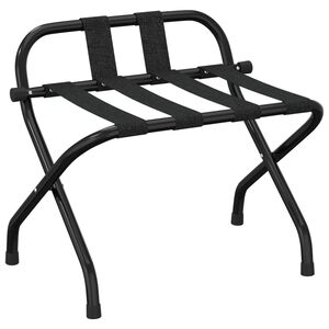 vidaXL fekete bőr&ouml;ndtart&oacute; h&aacute;tt&aacute;ml&aacute;val 56 x 39 x 52 cm