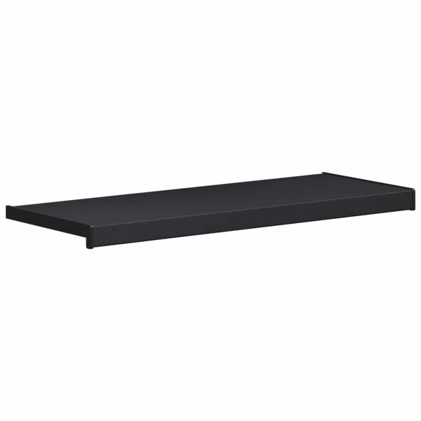 vidaXL Ablakp&aacute;rk&aacute;ny Antracit f&aacute;s mint&aacute;val 100 x 30 x 4,5 cm PVC