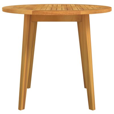vidaXL tömör akácfa kerti asztal Ø85 x 75 cm