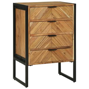 vidaXL Sz&eacute;f 50 x 35 x 75 cm T&ouml;m&ouml;r ak&aacute;cfa