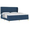 vidaXL Boxspring &aacute;gy matraccal S&ouml;t&eacute;tsz&uuml;rke 90x190 cm Sz&ouml;vet K&eacute;k sz&ouml;vet