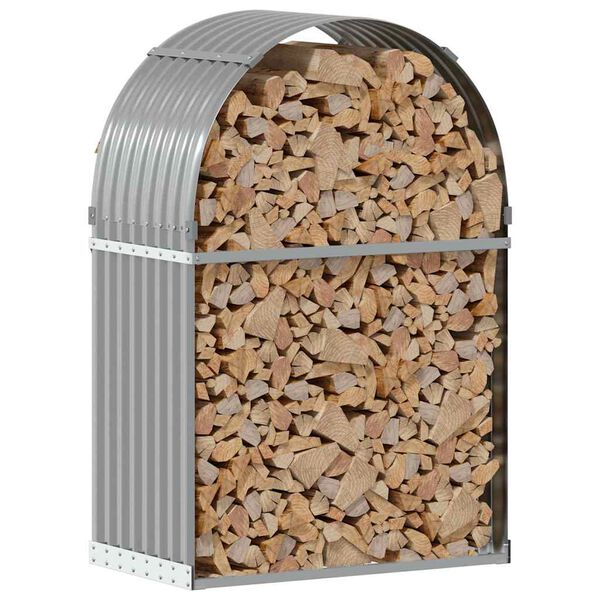 vidaXL vil&aacute;gossz&uuml;rke horganyzott ac&eacute;l r&ouml;nktart&oacute; 80 x 45 x 120 cm