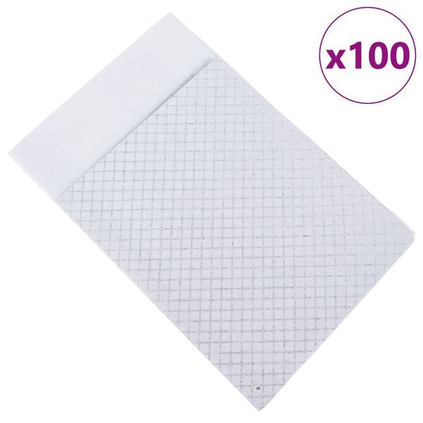 vidaXL Háziállat Képző Párna Egyszínű 100 pcs 90 x 60 cm