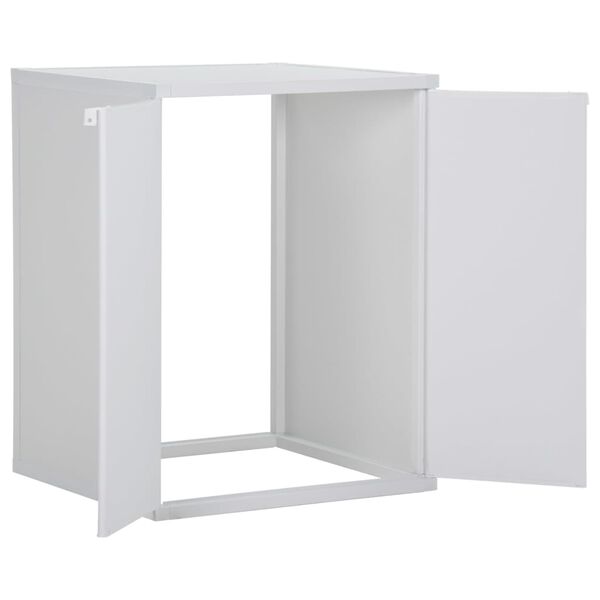 vidaXL feh&eacute;r PVC mos&oacute;g&eacute;pszekr&eacute;ny 68,5 x 64,5 x 88 cm