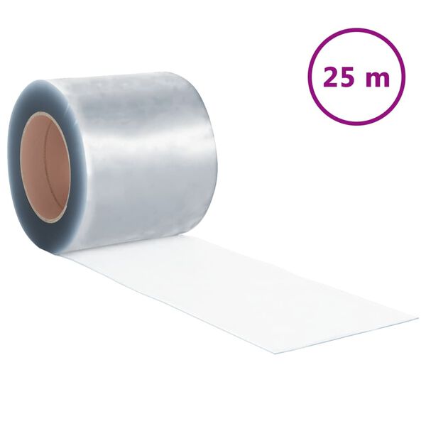 vidaXL PVC szalagf&uuml;gg&ouml;nytekercs 1,6 mm x 200 mm 25 m