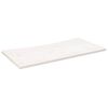 vidaXL feh&eacute;r t&ouml;m&ouml;r fenyőfa asztallap 100 x 50 x 2,5 cm